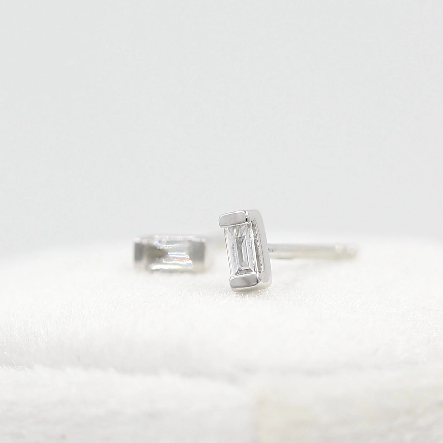 The Petite Baguette Earrings - Image 7