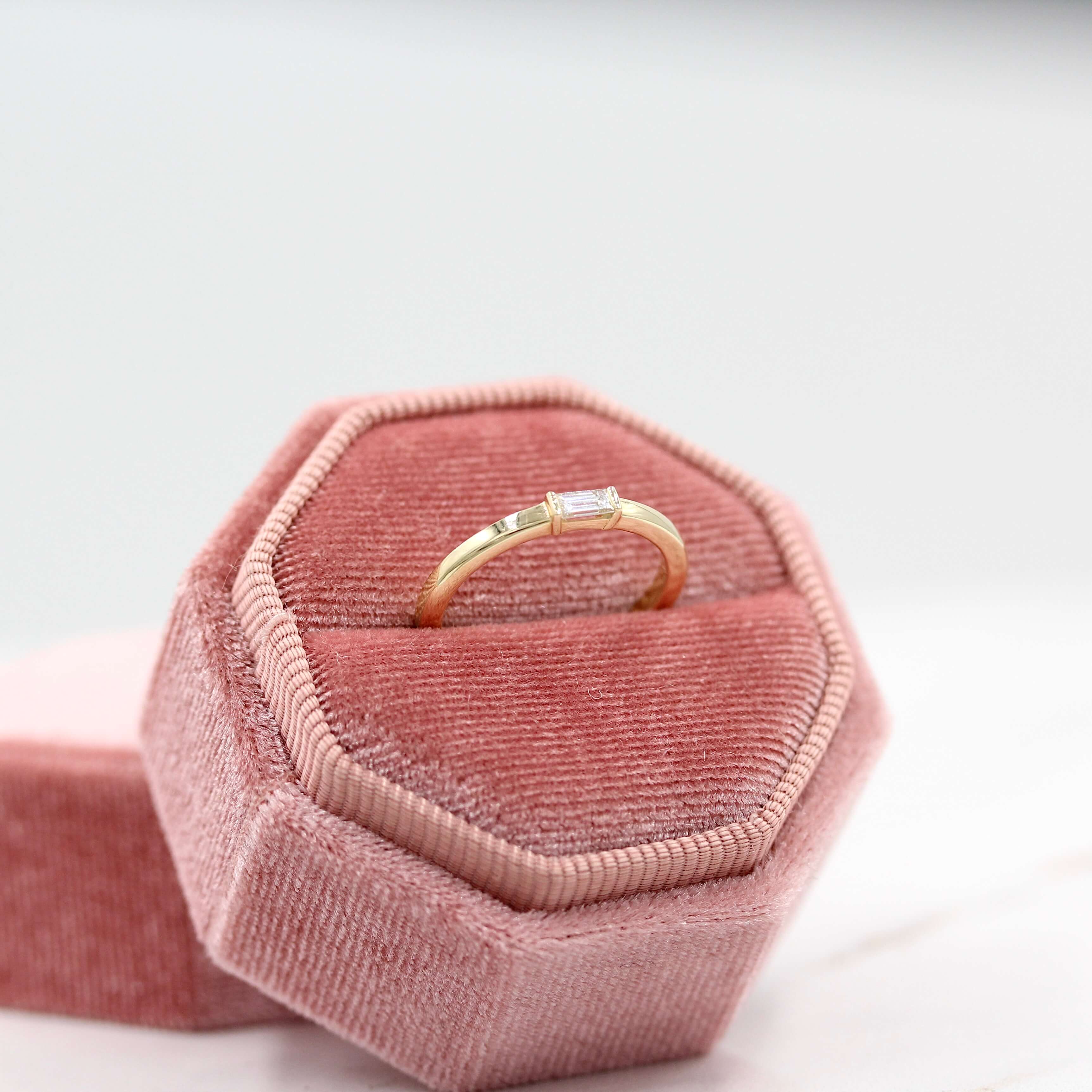 The Single Baguette Ring - Image 4