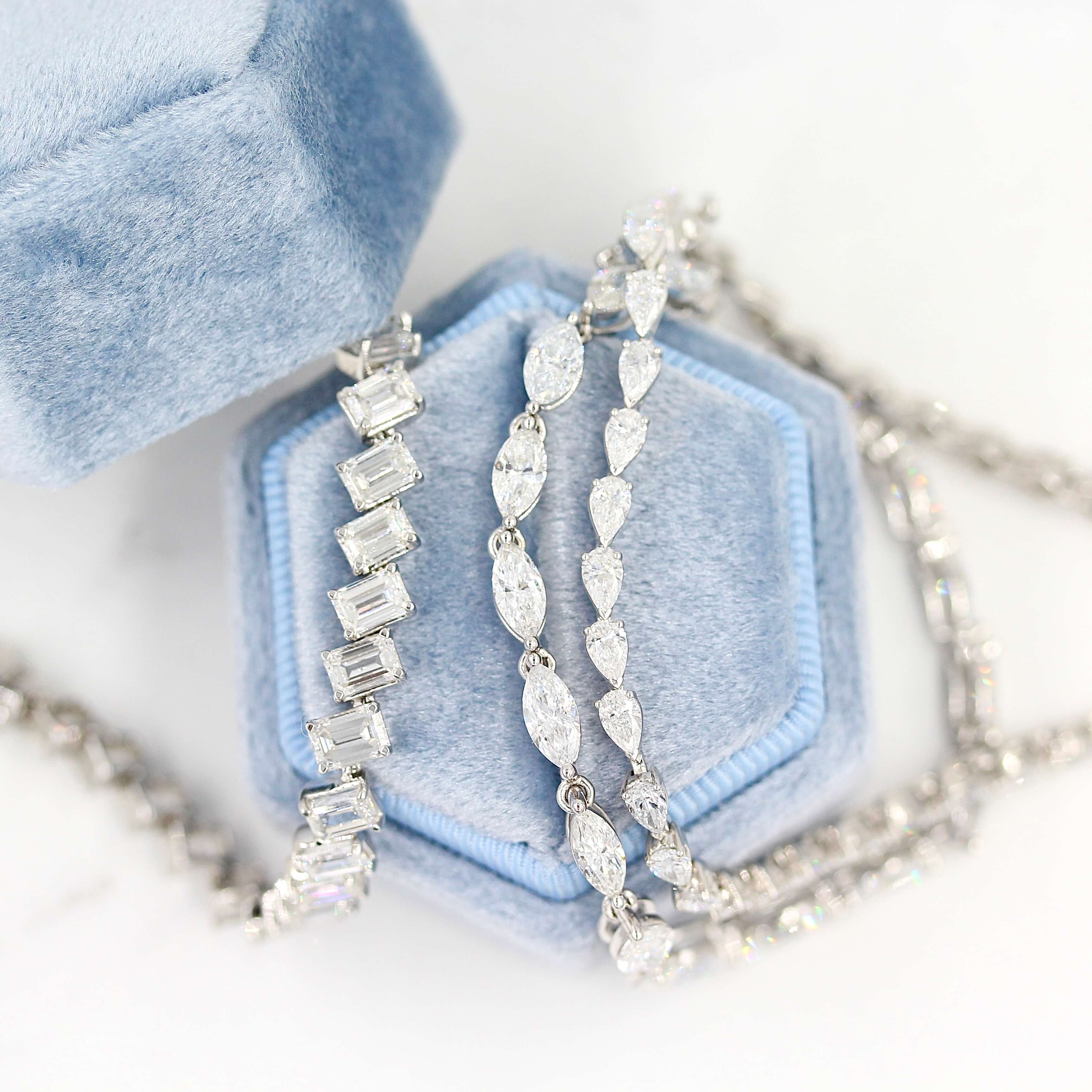 The Emerald Lab-Grown Diamond Tennis Bracelet - Image 9