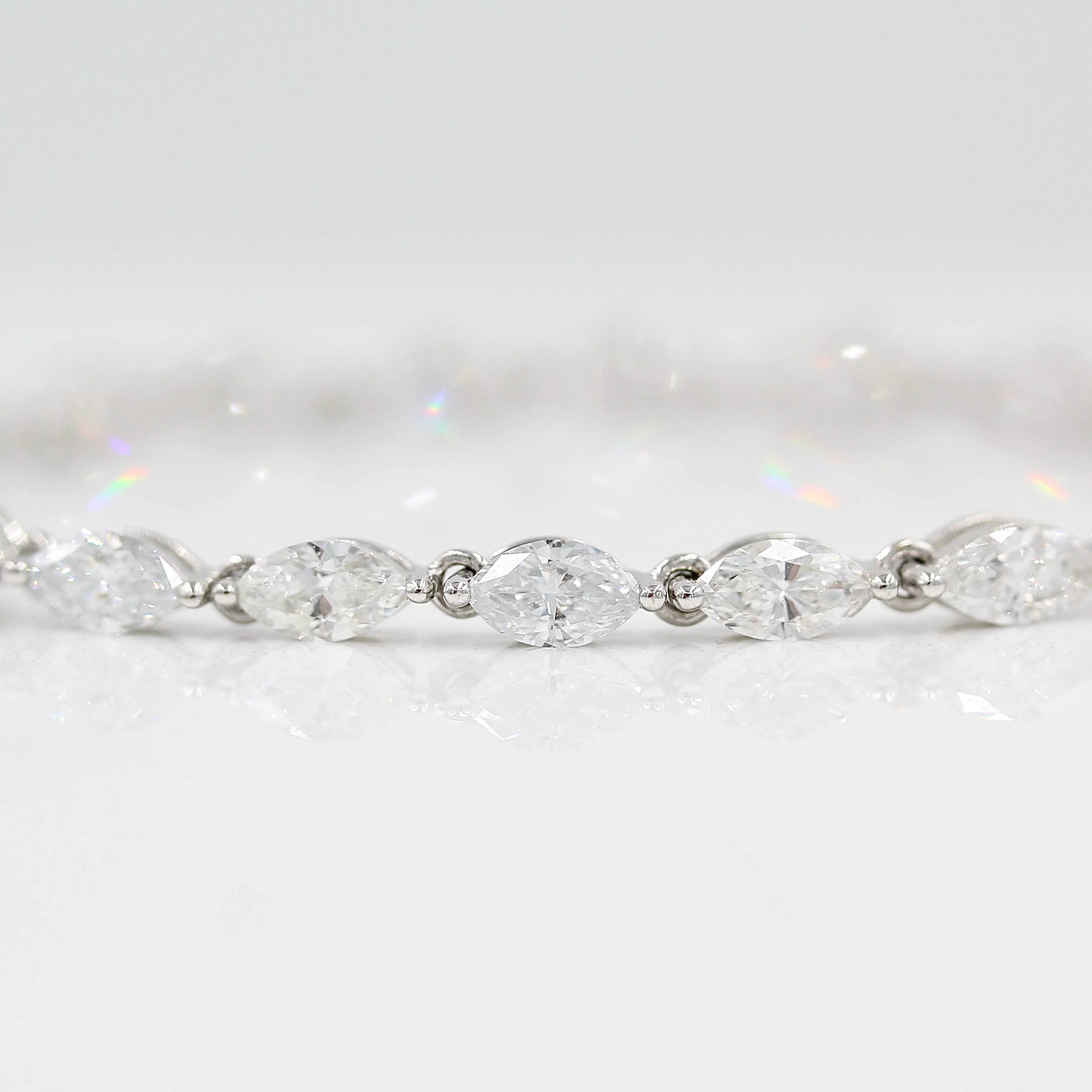 The Marquise Lab-Grown Diamond Tennis Bracelet - Image 3