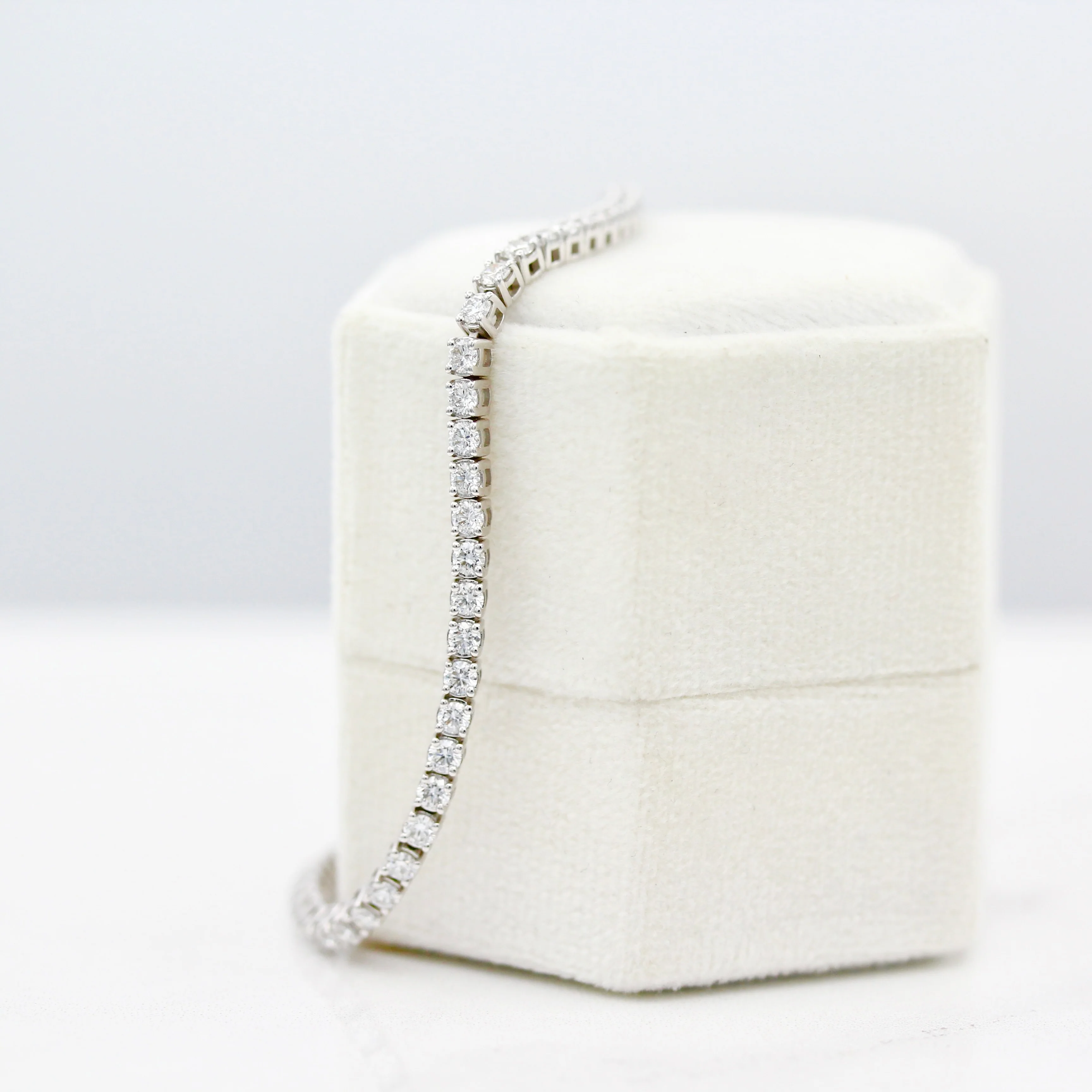 The Classic Lab-Grown Diamond Tennis Bracelet - Image 8
