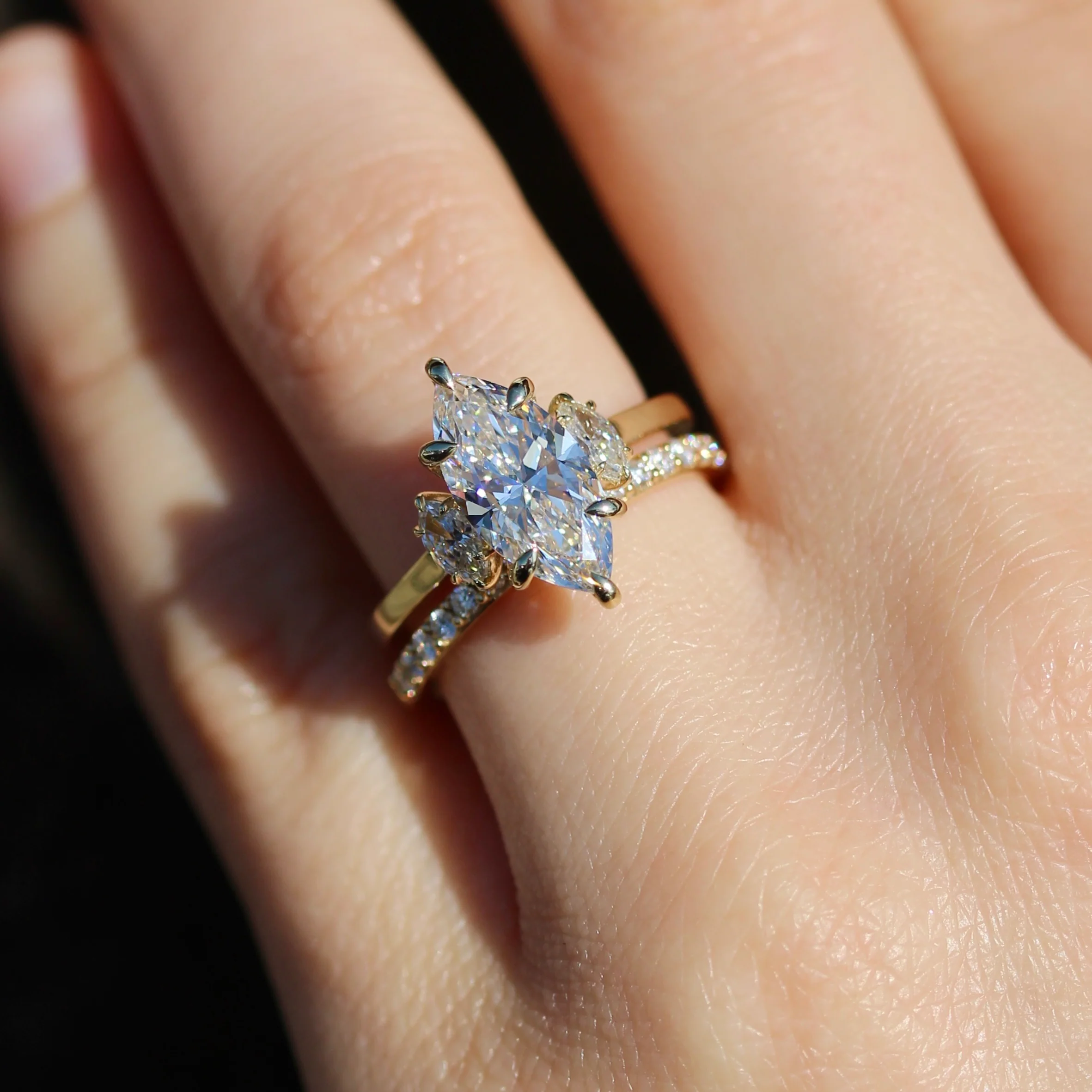 The Amelie Engagement Ring (Marquise) - Image 10