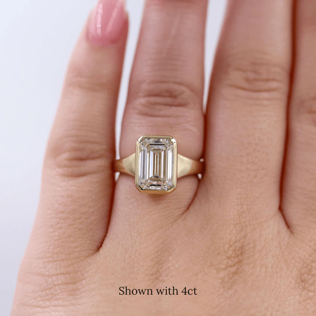 The Billie Engagement Ring (Emerald) - Image 6
