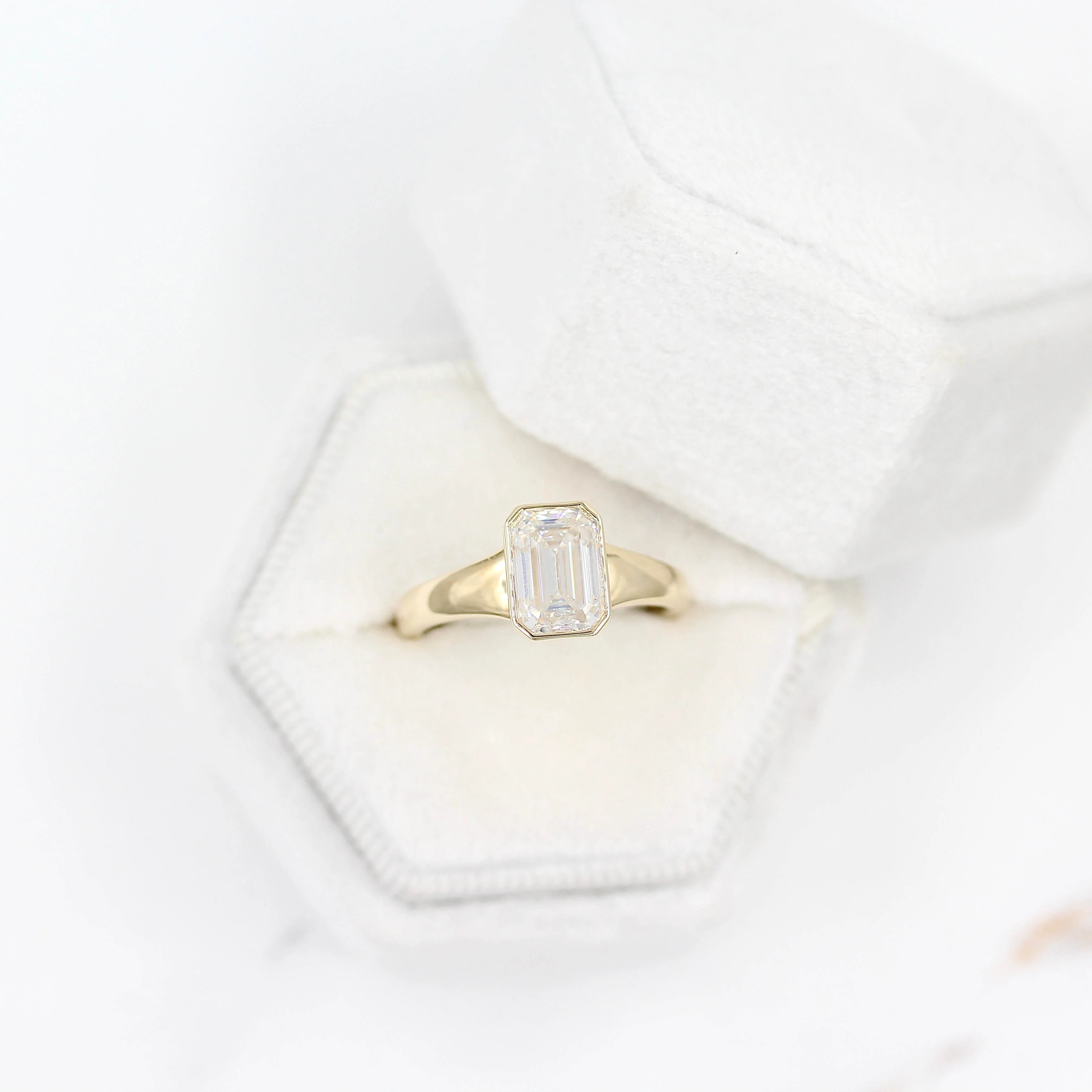 The Billie Engagement Ring (Emerald) - Image 9
