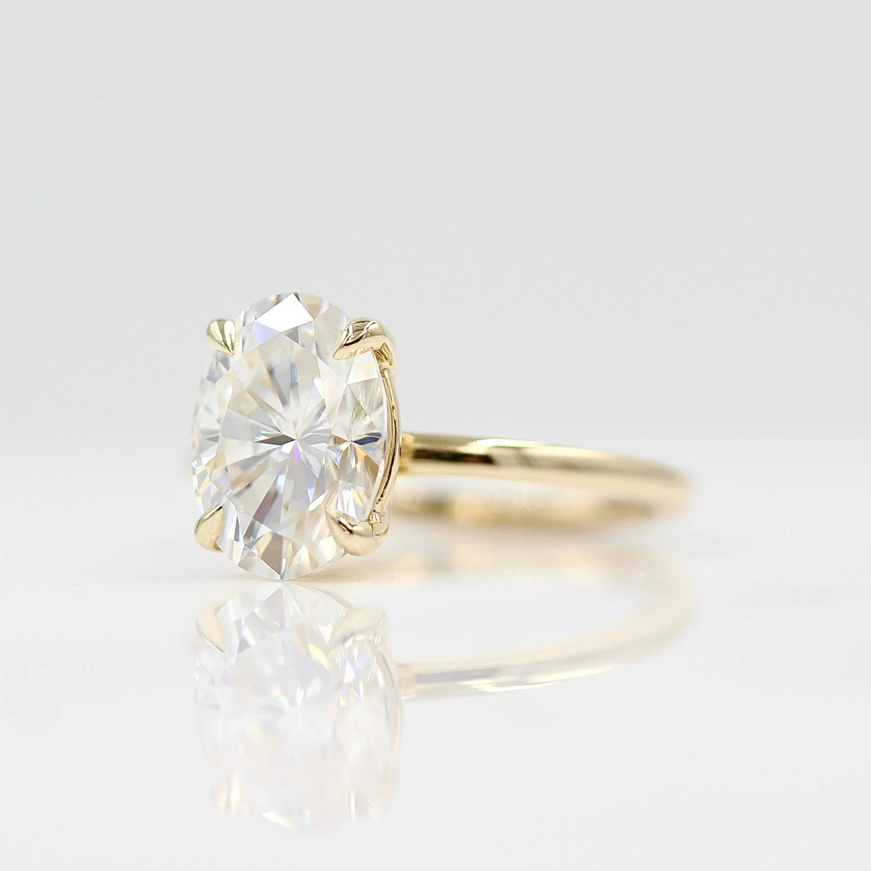 The Celeste Engagement Ring (Oval) - Image 3