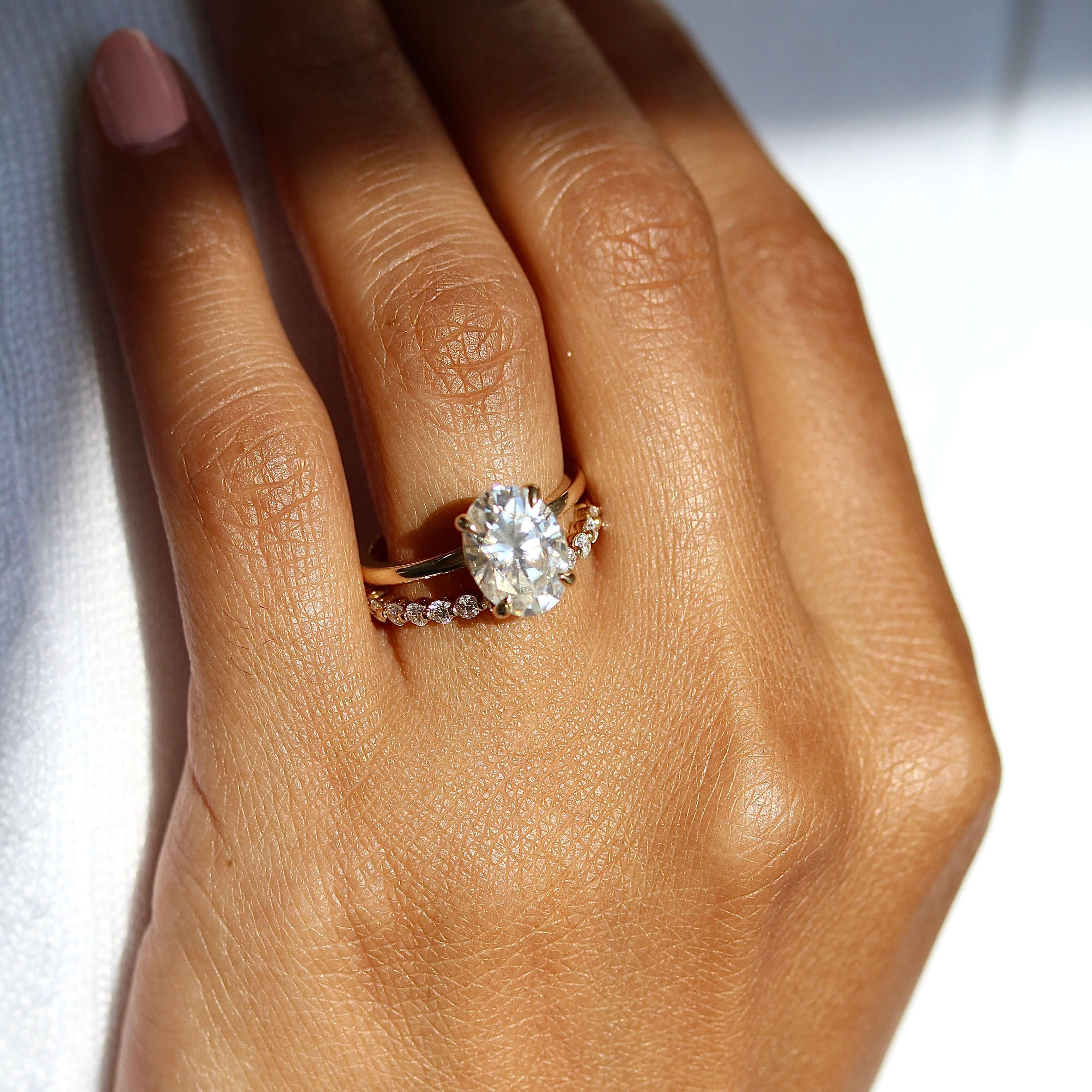 The Celeste Engagement Ring (Oval) - Image 5