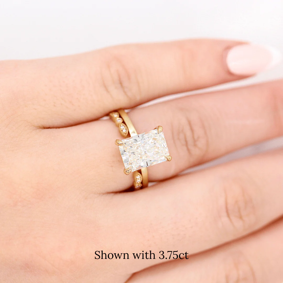 The Celeste Engagement Ring (Radiant) - Image 10