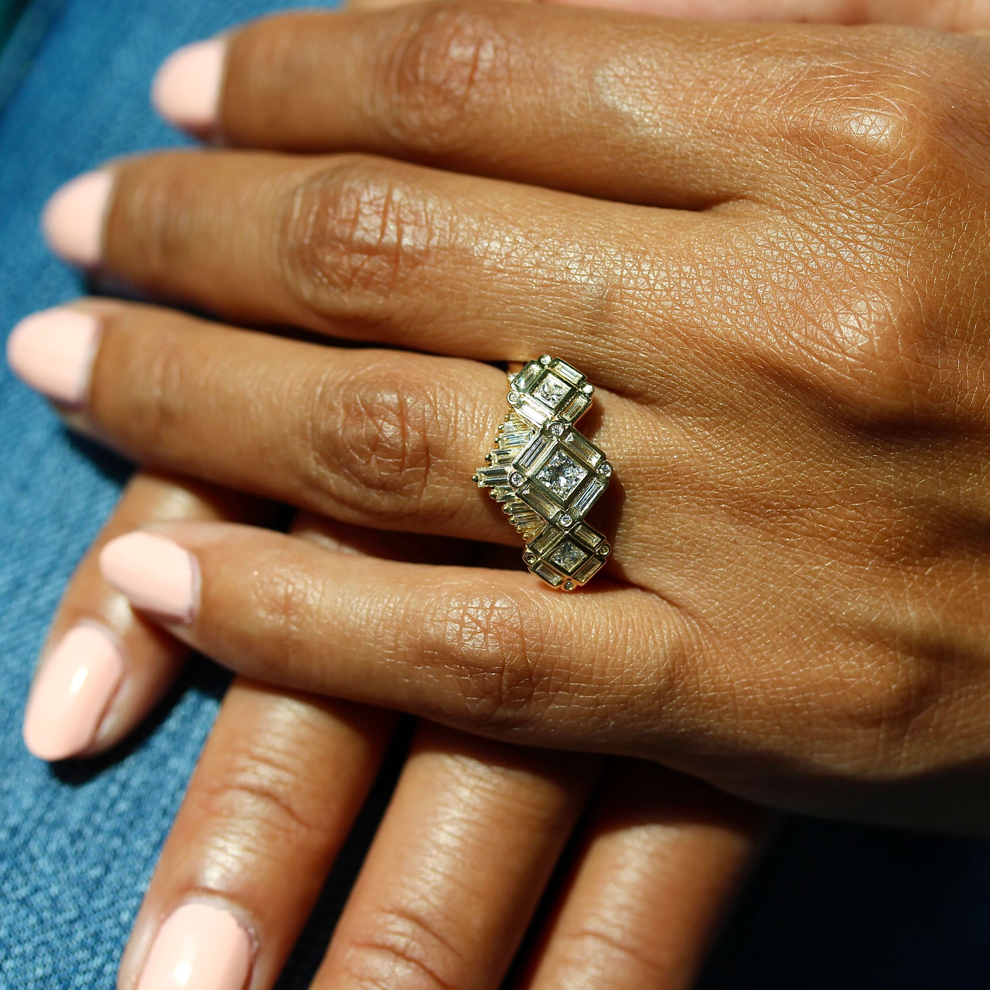 The Darby Wedding Band in Yellow Gold - Image 9