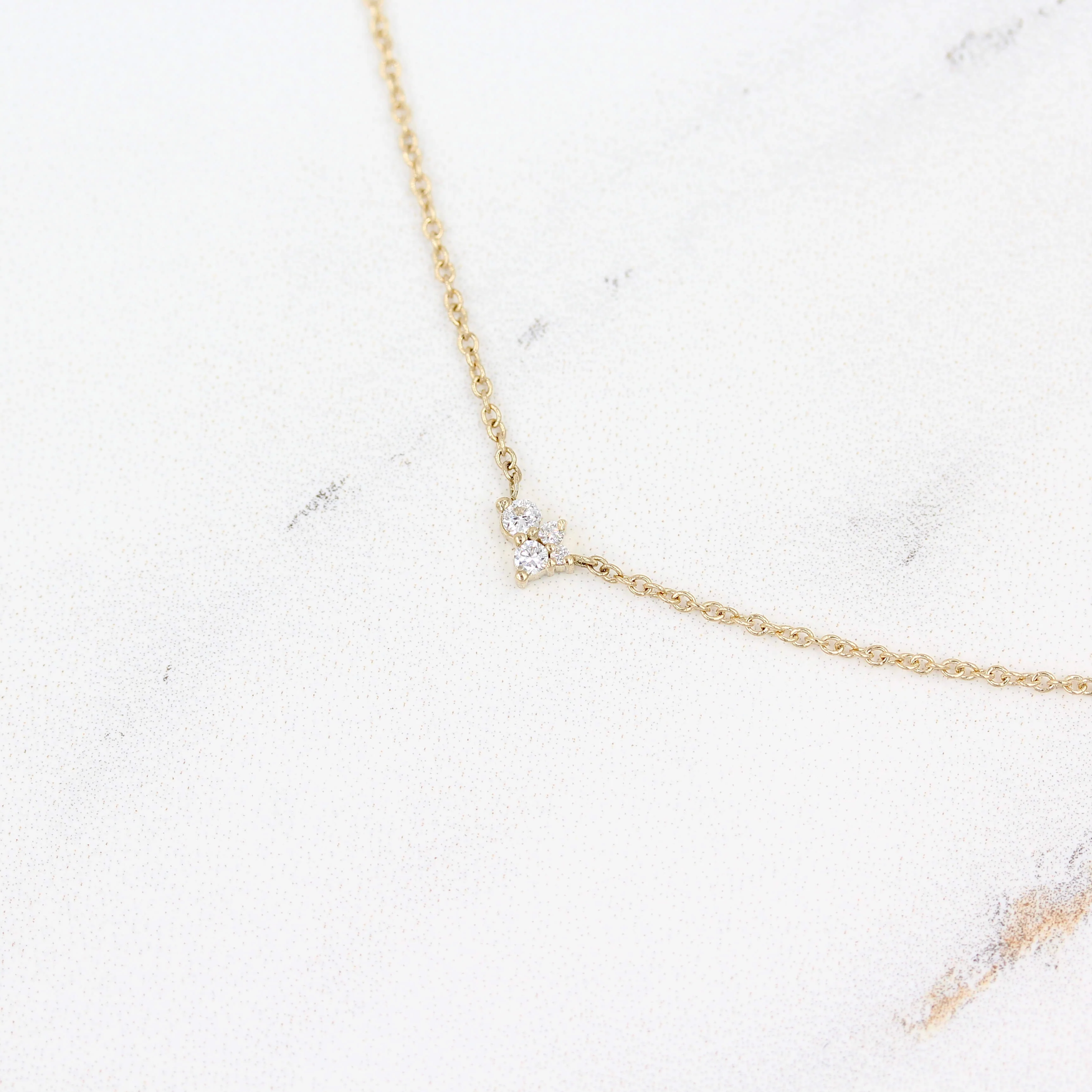 The Felicity Necklace in Yellow Gold - Image 4