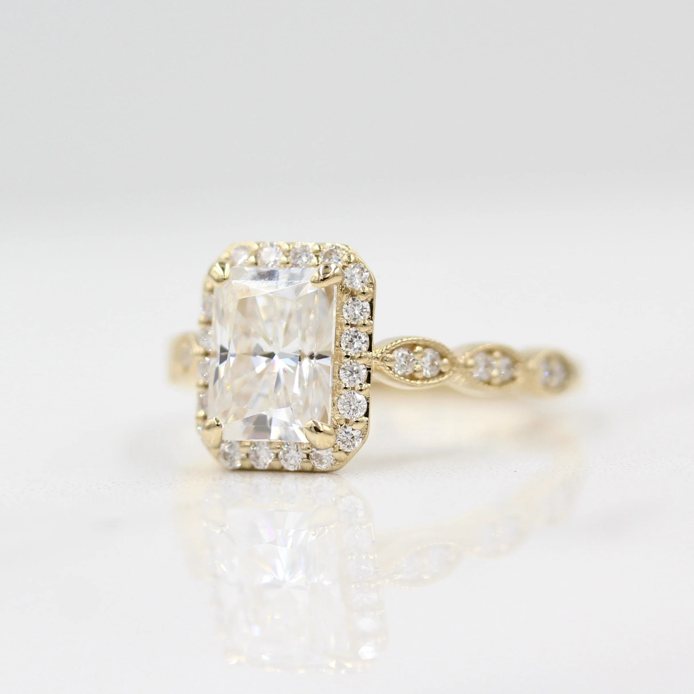 The Isla Engagement Ring (Radiant) - Image 3