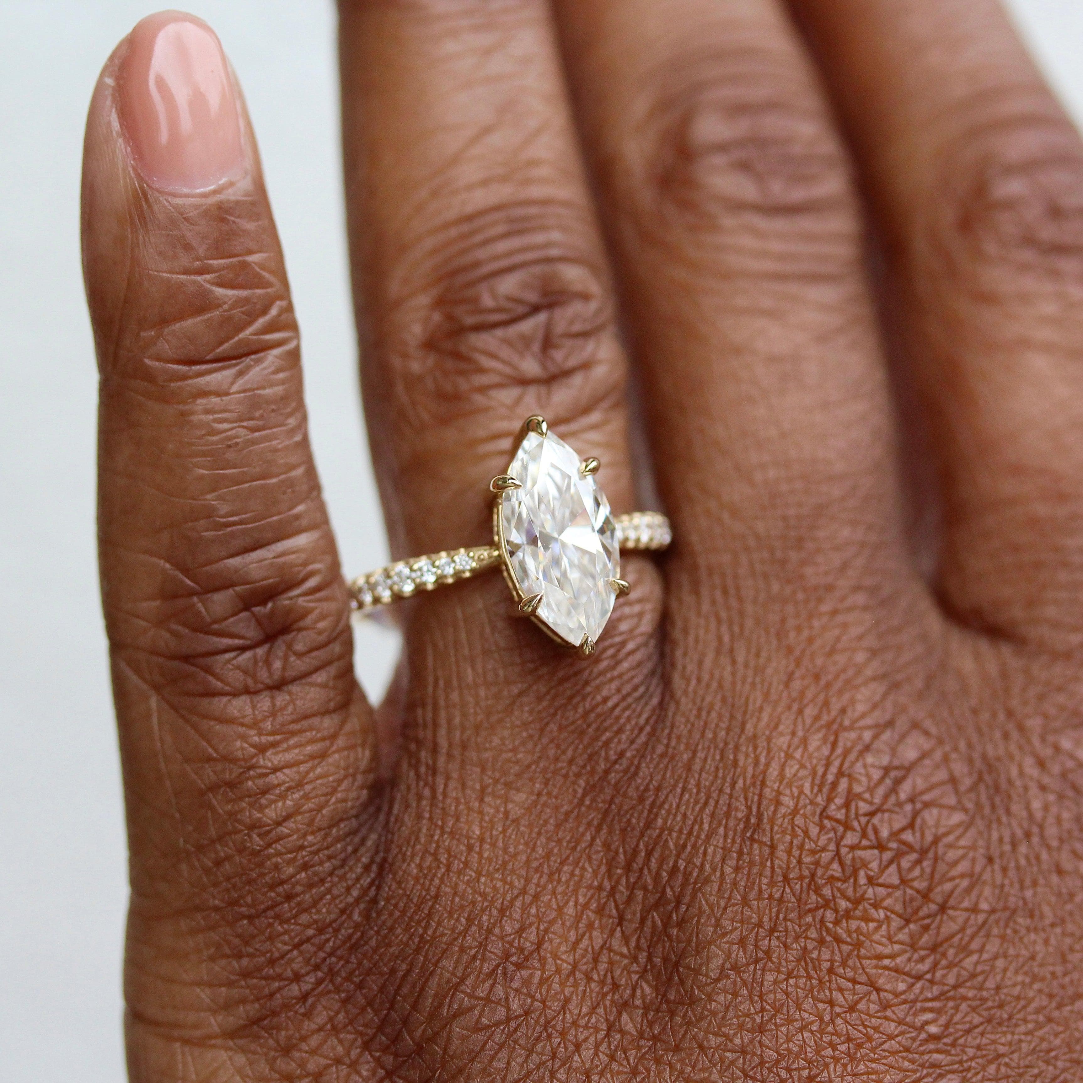 The Maisie Engagement Ring (Marquise) - Image 2