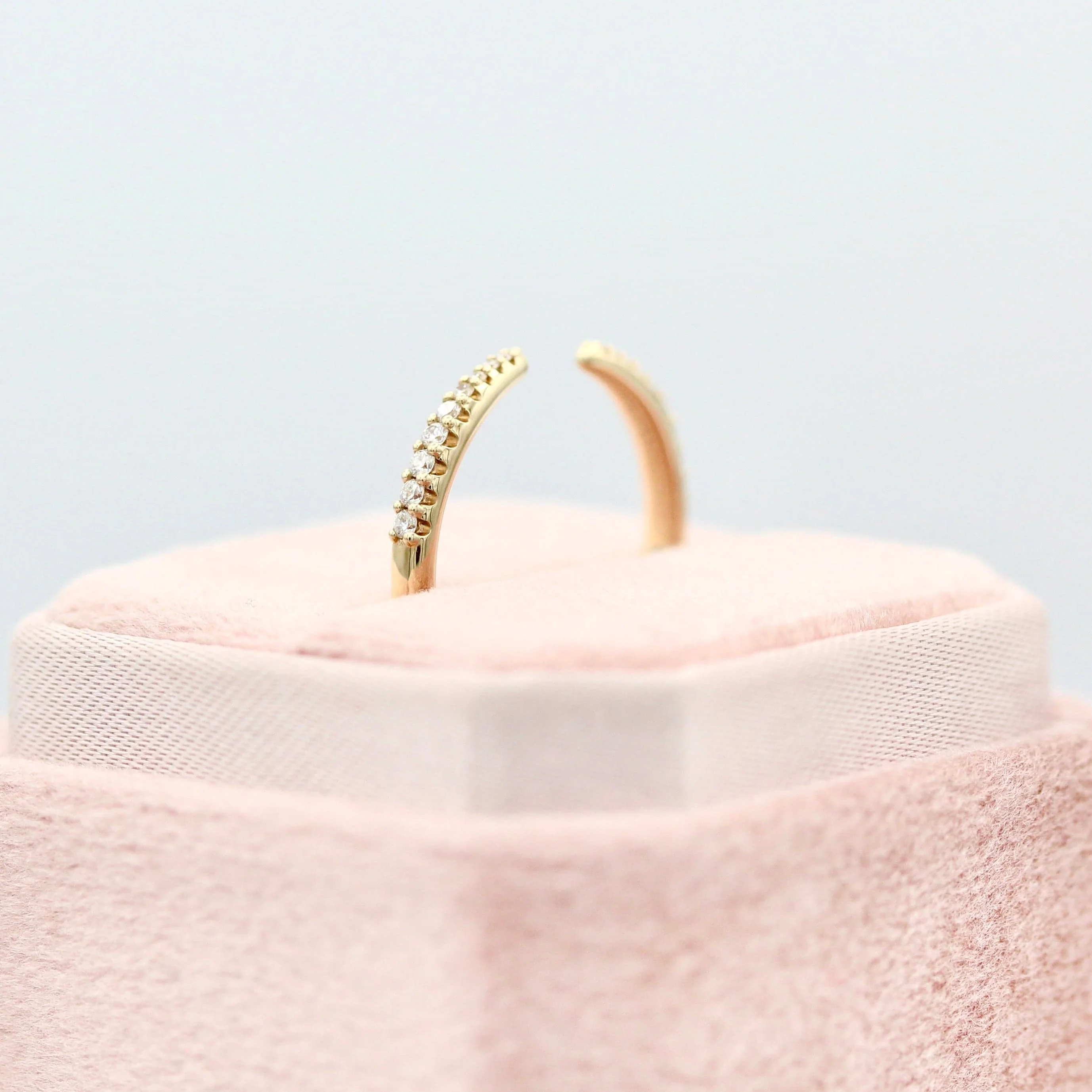 The Phoebe Open Wedding Band - Image 3