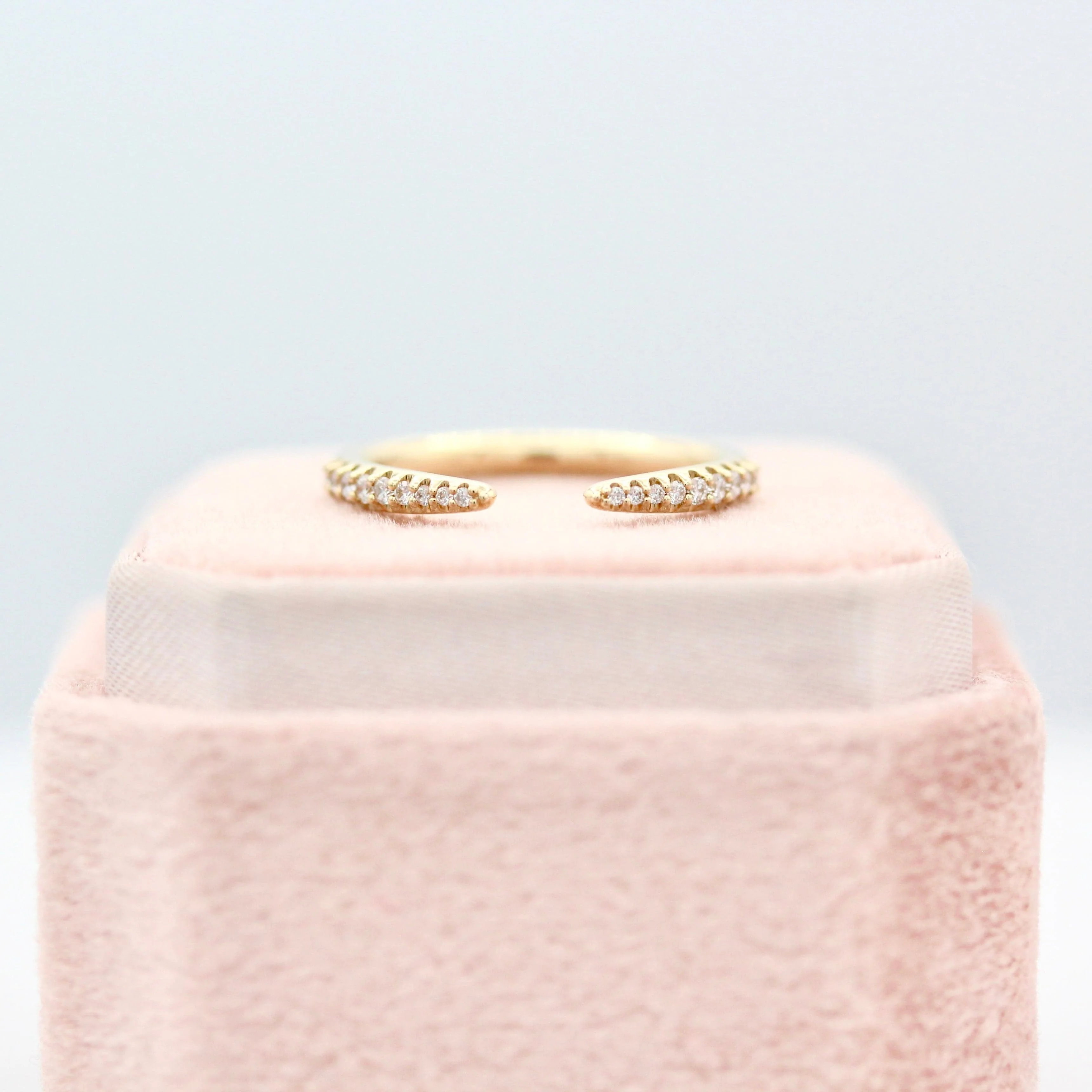 The Phoebe Open Wedding Band - Image 9