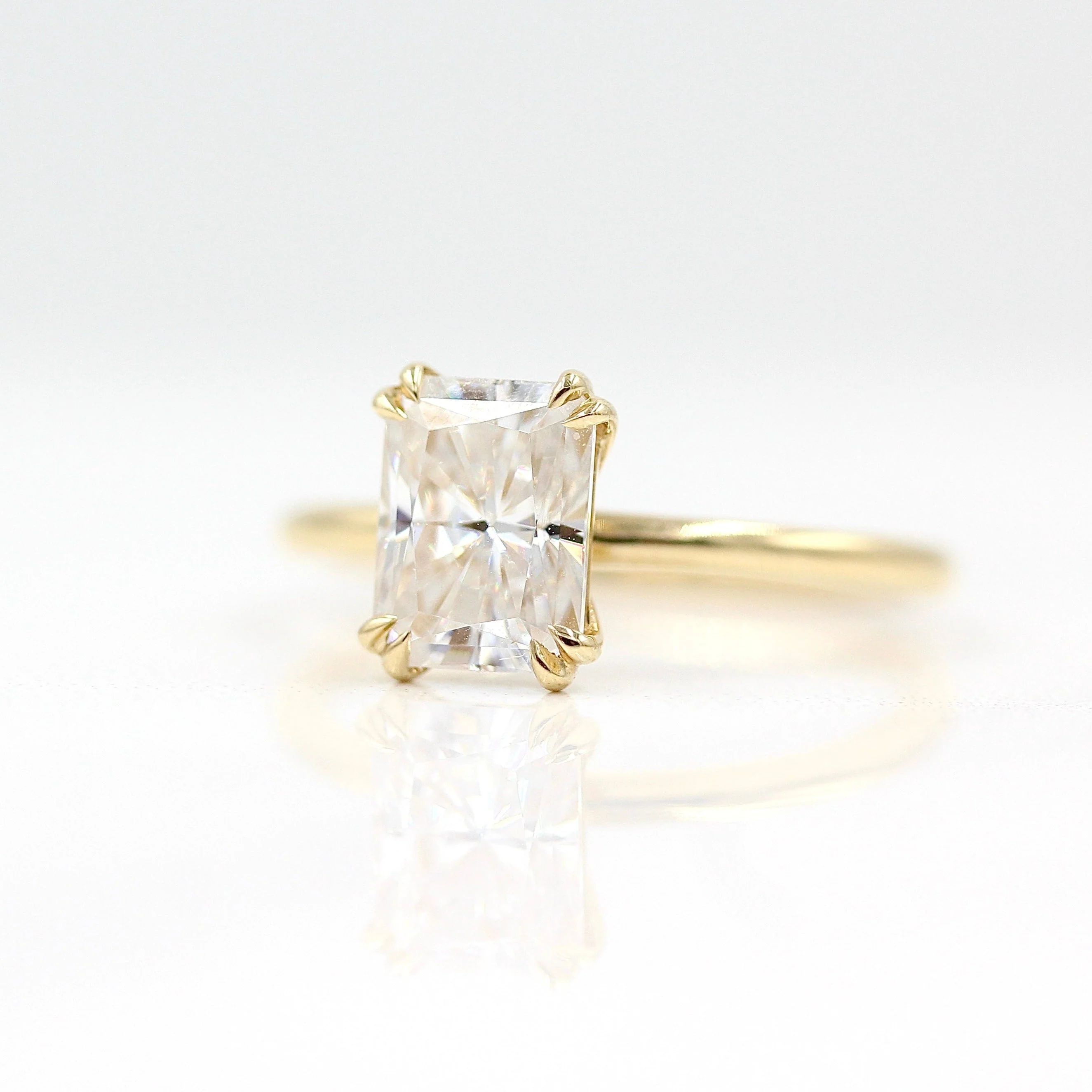 The Serena Engagement Ring (Radiant) - Image 3