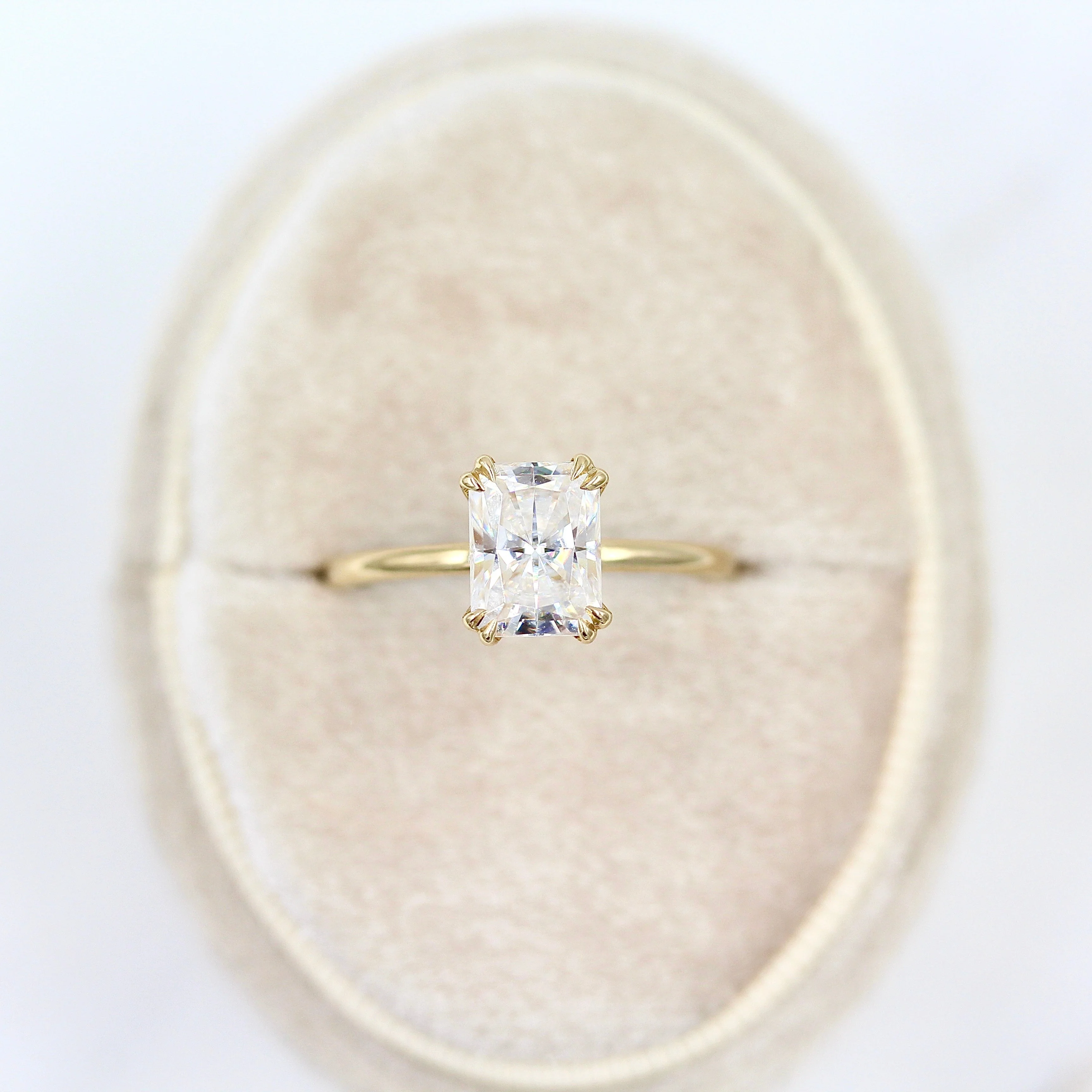 The Serena Engagement Ring (Radiant) - Image 9