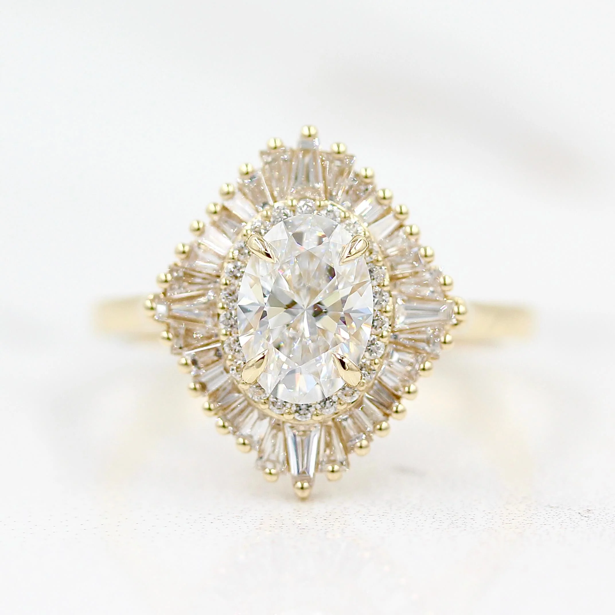 The Sojourner Ring in Yellow Gold with 1.06ct Lab-grown Diamond
