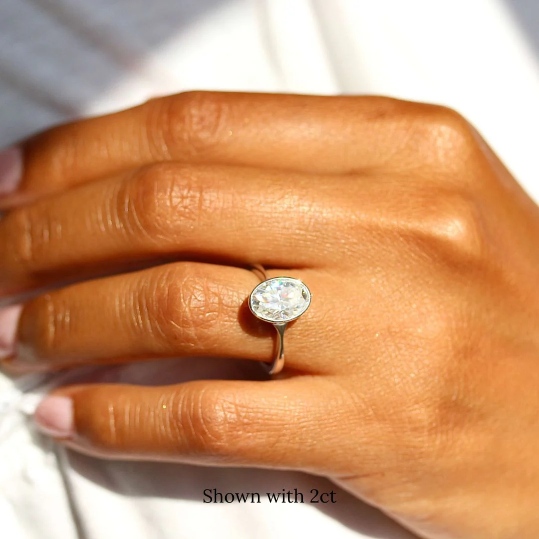 The Stevie Engagement Ring (Oval) - Image 9