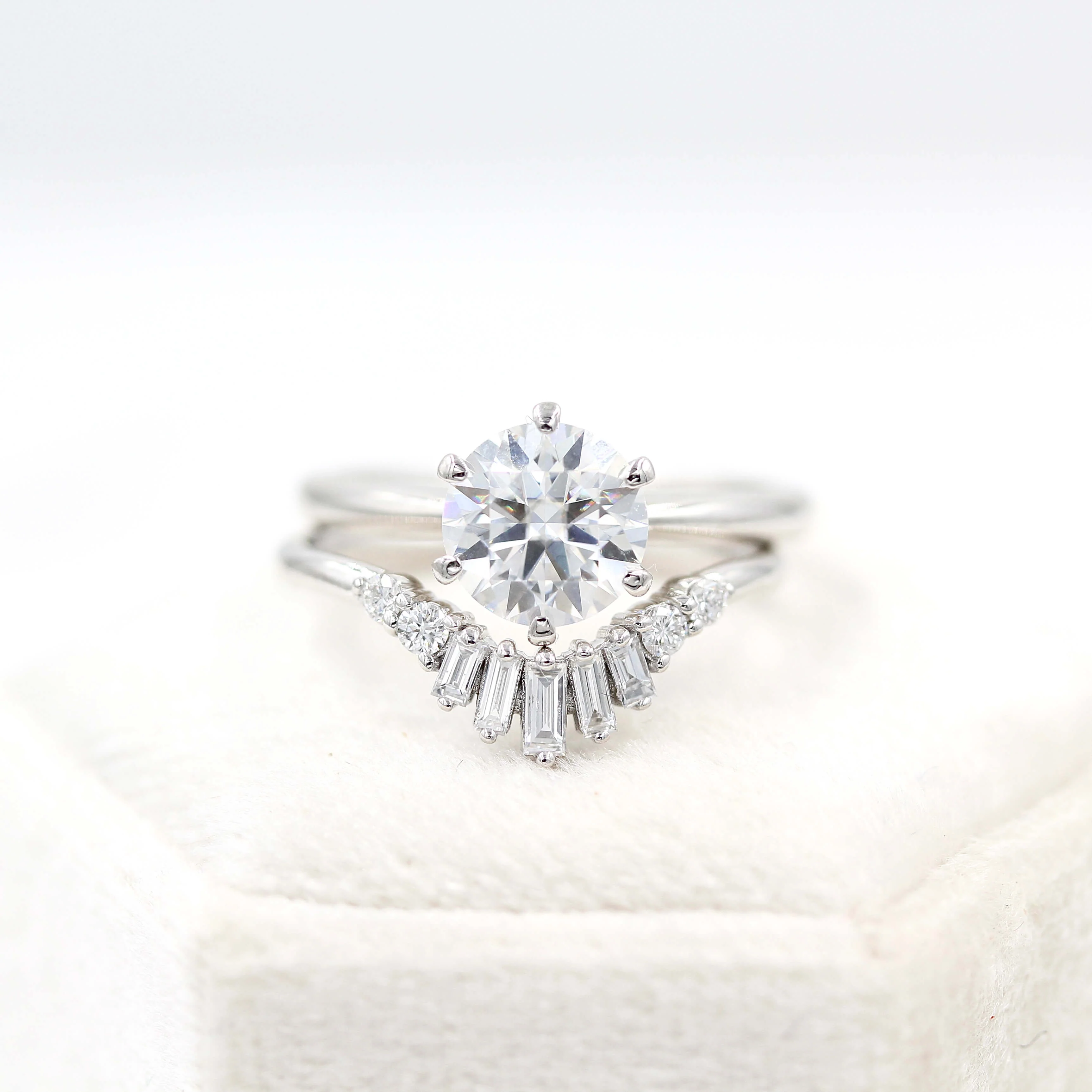 The Sunburst Wedding Band - Image 11