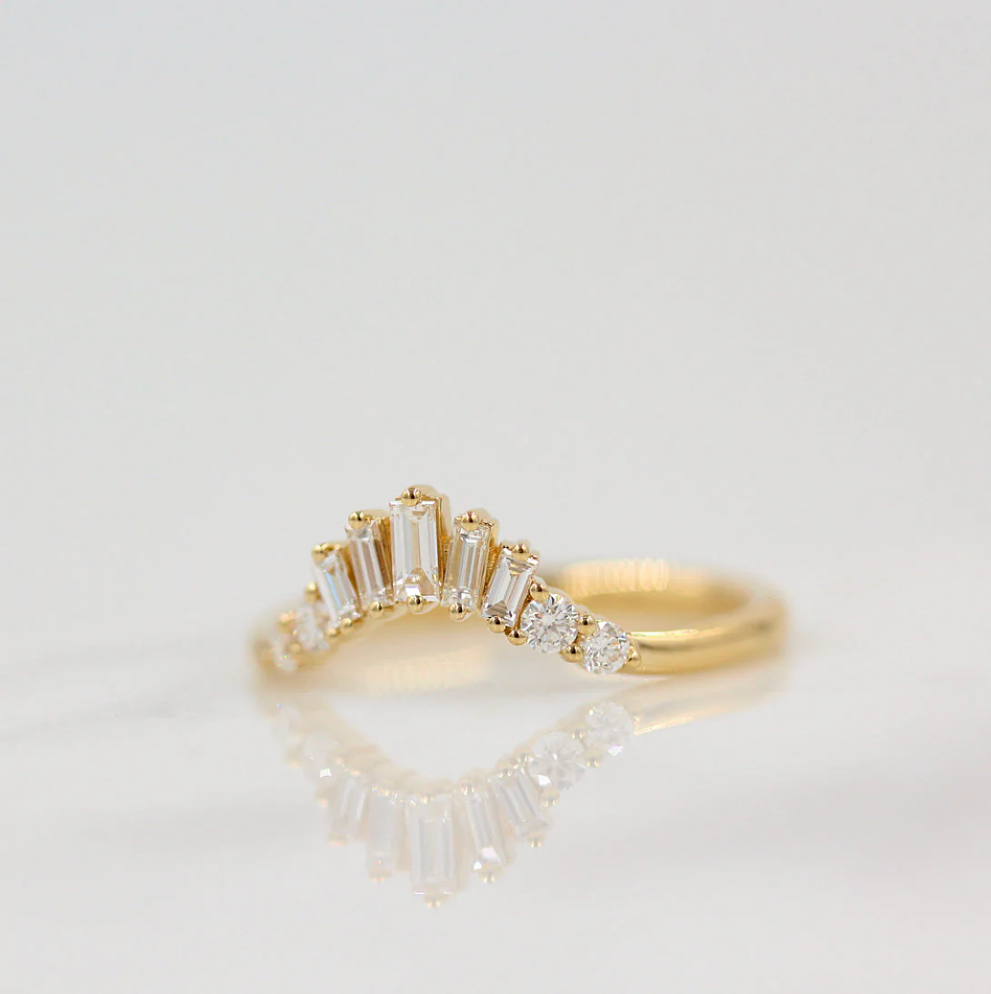 The Sunburst Wedding Band - Image 3