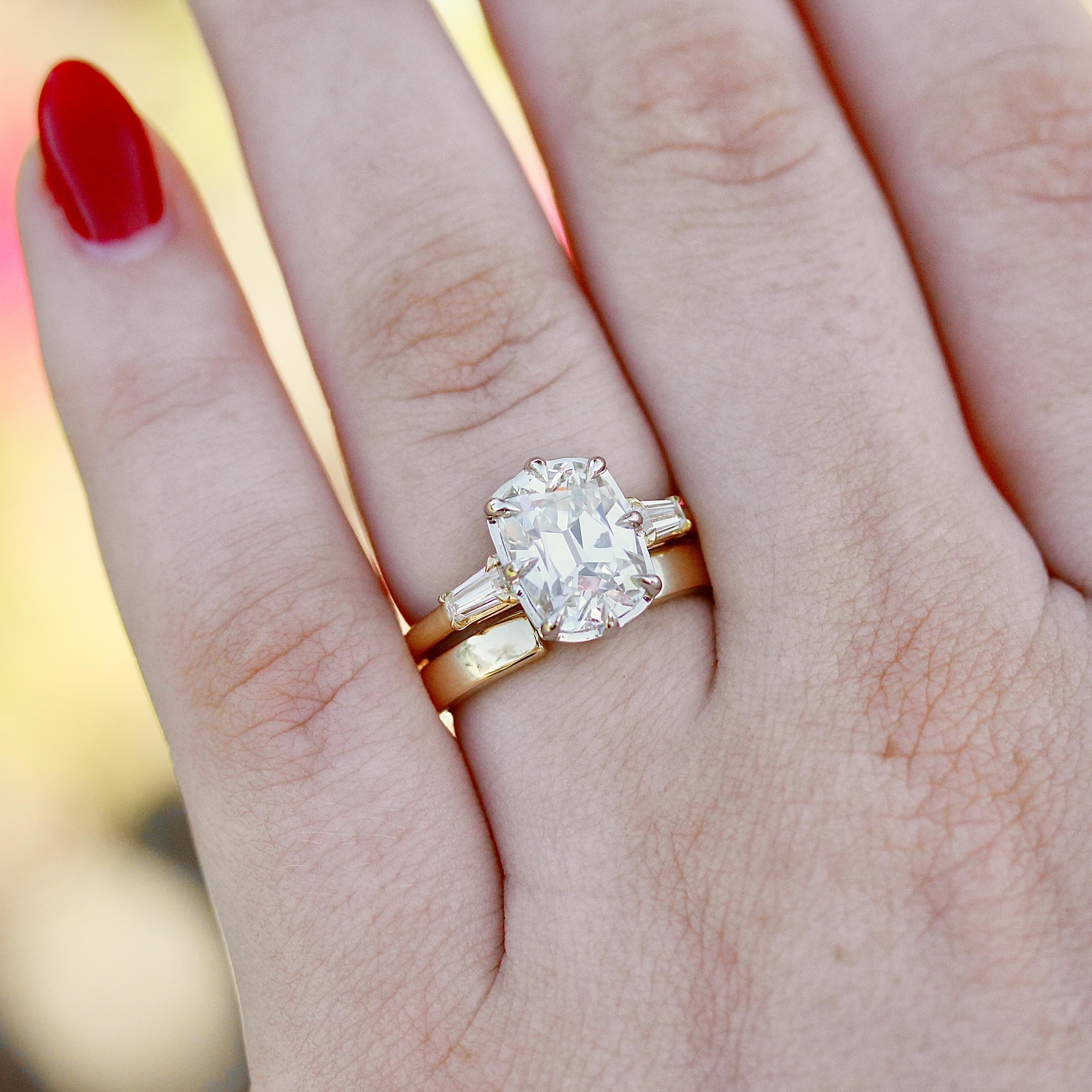 The Vera Engagement Ring (Old Mine Cut) - Image 5