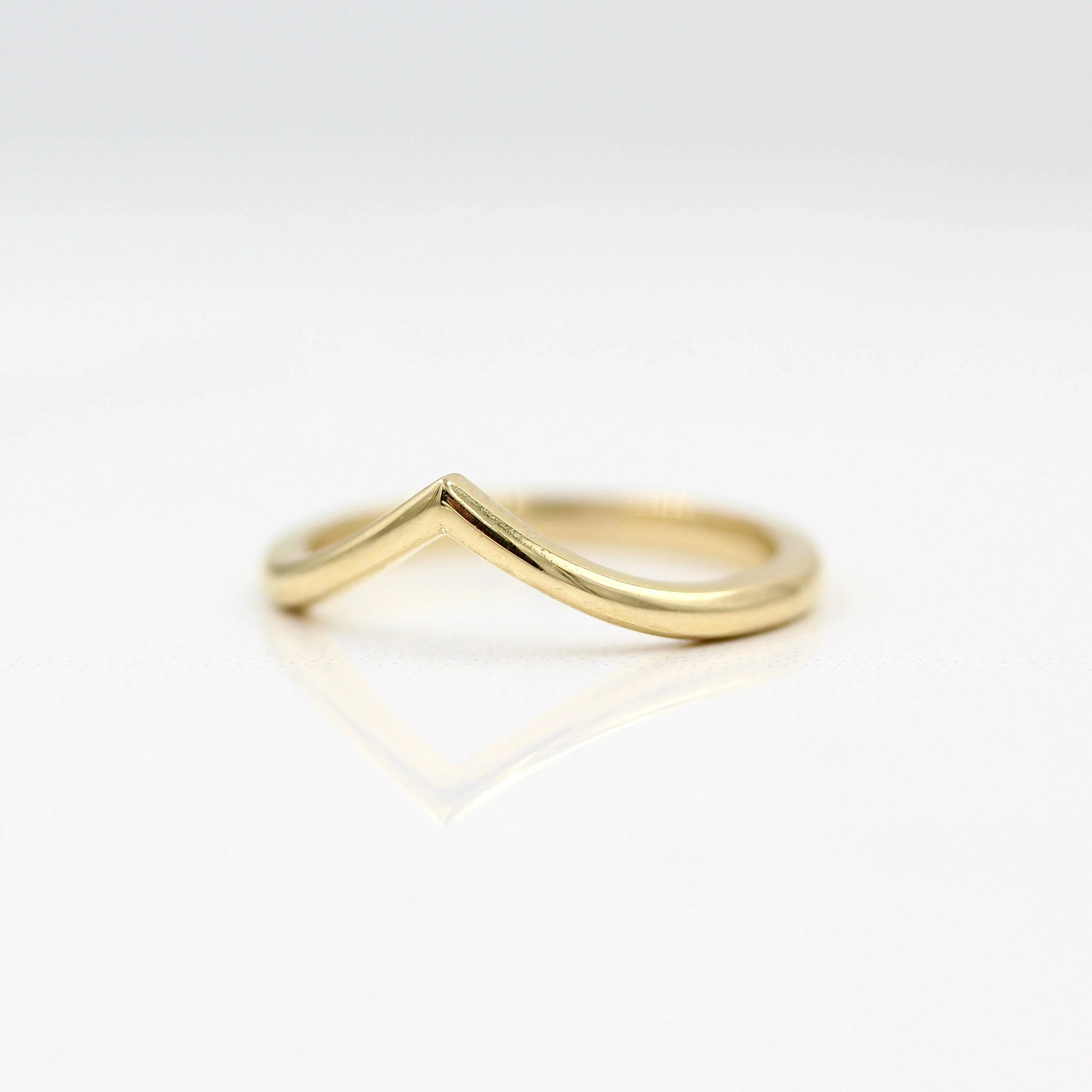The V Wedding Band - Image 3